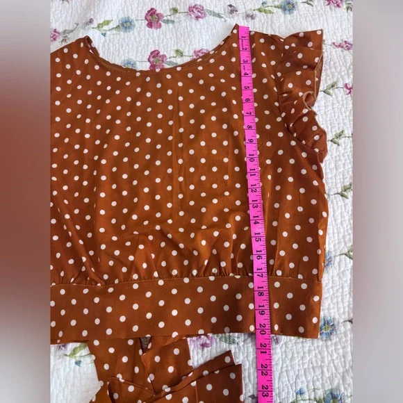 Jeuvre Rust Blouse - Picture 6 of 6